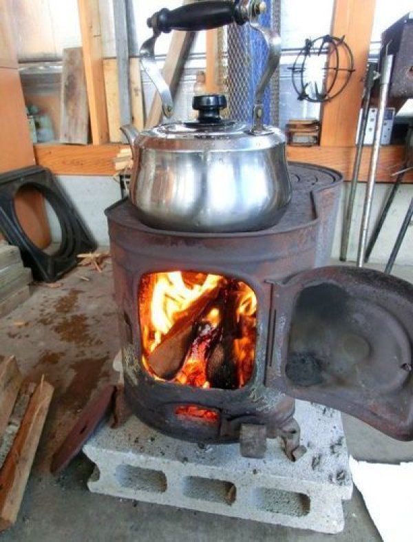 画像4: バンガロー専用炊事場（焚き火は出来ません）※電子レンジあり